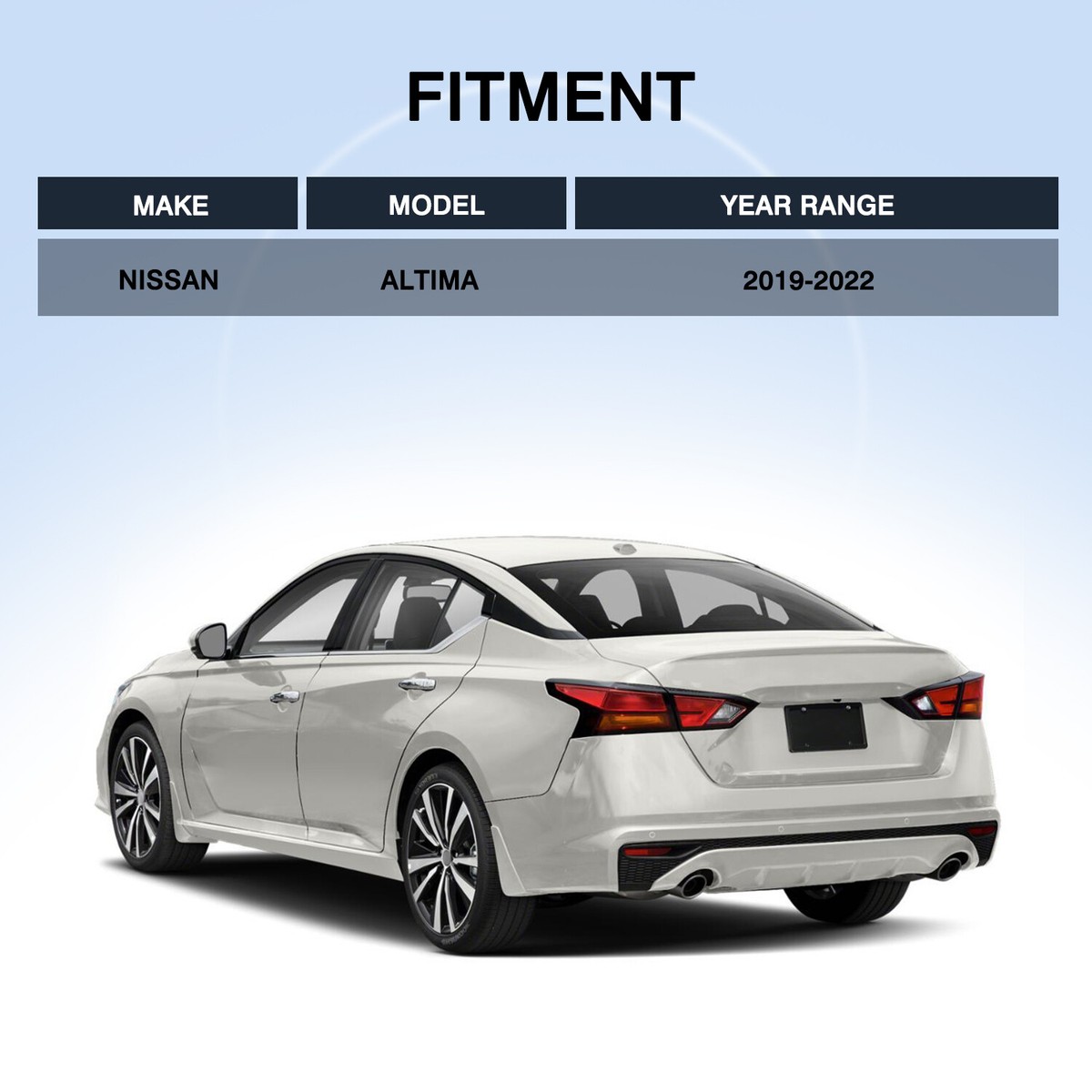 2019-2022 Altima Left Driver Side Outer Tail Light Assembly Left - Foto 6