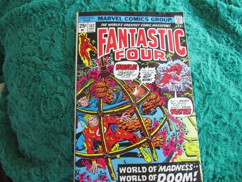 Fantastic Four - Marvel Comic #152 25 Cent November 1974 Comic Sehr guter Zustand