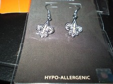 New Orleans Saints Small  Logo  Earrings  Brand New Great Stocking Stuffers 