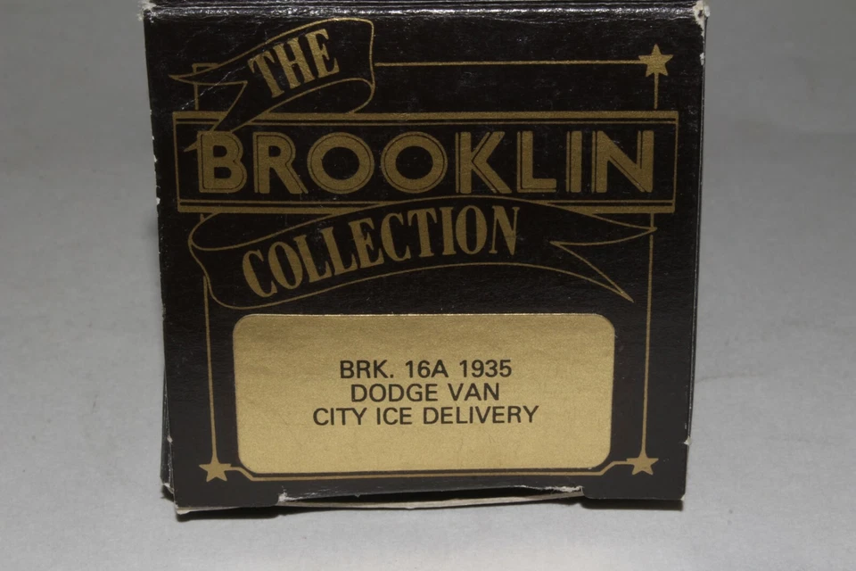 Brooklin Models 1935 Dodge Van, City Ice Delivery com caixa, escala 1/43 - Imagem 4 de 4