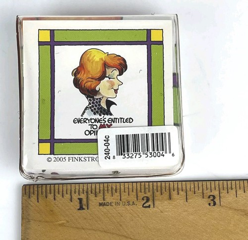 Studio Hiloc Fink-Strom Eyeglass Cleaning Cloths Funny Comic Designs NOS - Picture 3 of 3
