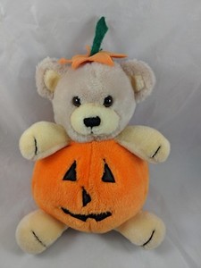 pumpkin teddy bear