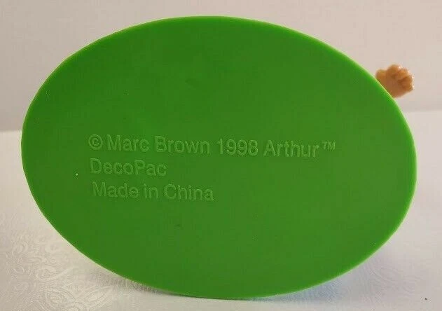 Vintage Decopac 1998 Arthur PVC Fig Cake Topper  - Image 2 of 4