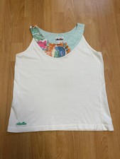 ellesse - ladies - top - tennis - size 44 - white/multicoloured