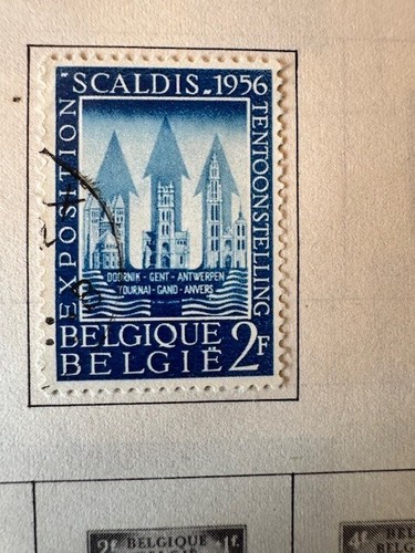 Francobolli Belgio - più di 250, alcuni MH, dalla metà del 1800 in poi in fogli album - Foto 5 di 23