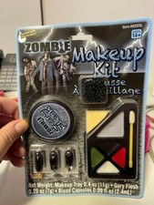Zombie Costume Make Up Kit New  