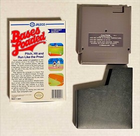 Bases Loaded - Complete Authentic Nintendo NES Game CIB No Manual Nice Box