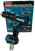 Makita 18V DHP483Z Akku-Schlagbohrschrauber Akkuschrauber Ohne Akku LadegeräT