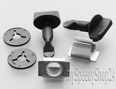 Set Stoßstange Abdeckung Anhängerkupplung Clips für Audi A1 A3 Q5 Q7 VW Golf Eos