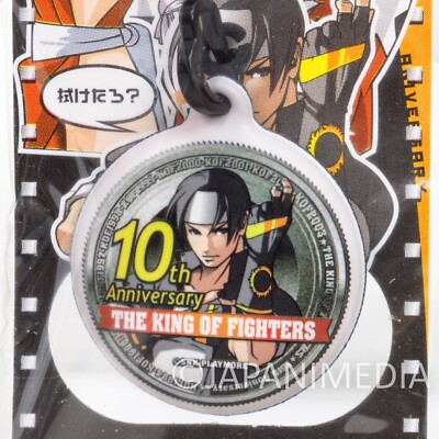 (JUNK/BROKEN) King of Fighters Kyo Kusanagi Screen Cleaner Mascot Strap KOF