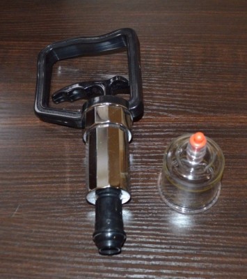 Professional Cupping KS Choi Corp Size 1 Cup and Hand Vacuum 