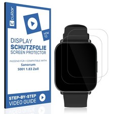 2x 3D Protective Film for Sanorum S001 1.83 inch Flexible Protectors