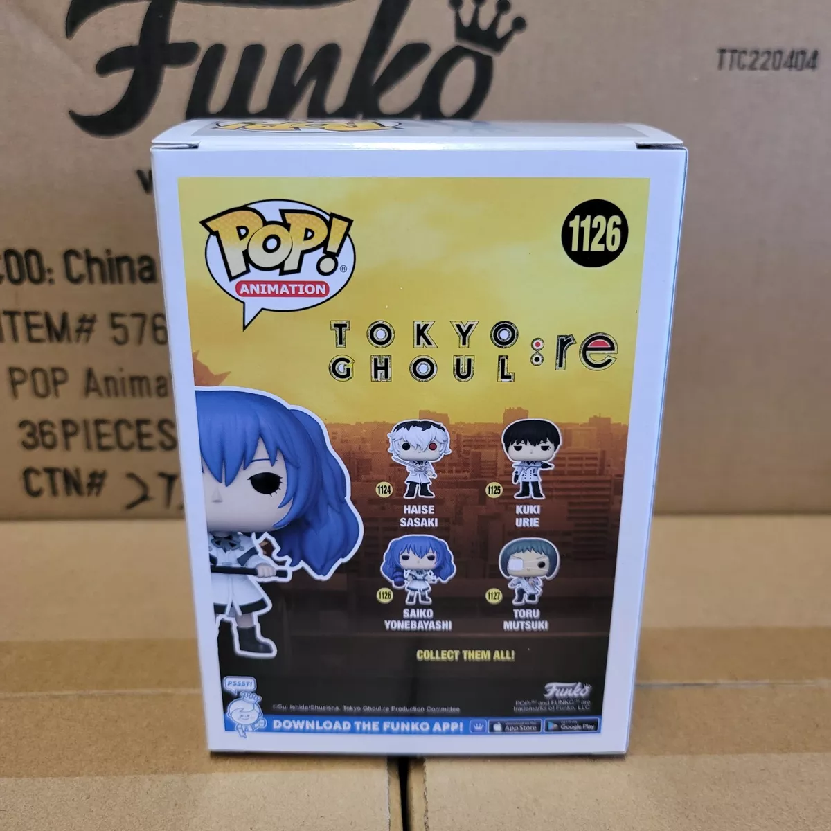 POP! Animation: Tokyo Ghoul:Re- Saiko Yonashi Figure