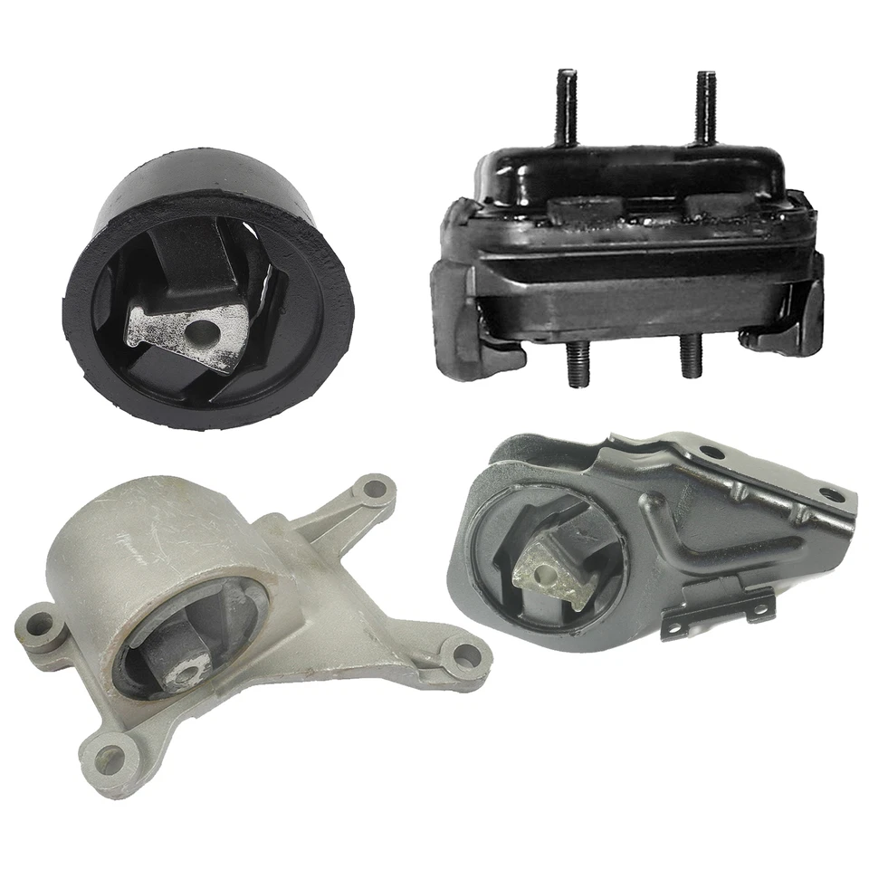 Montaje de motor y transmisión para Oldsmobile Alero 1999-2001 2,4 L 3,4 L automático 4 piezas Foto 2 de 4