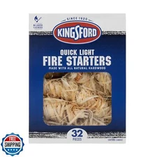 Kingsford Quick Light Fire Starters | Wooden Fire Starters Made with All Natu