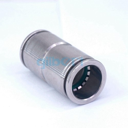 Fit Tube OD 4/6/8/10/12/14/16mm 304 Stainless Pneumatic Straight Pushfit Fitting - Picture 21 of 24