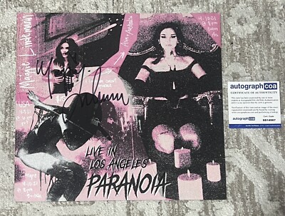 MAGGIE LINDEMANN SIGNED PARANOIA 12x12 PHOTO - ACOA COA