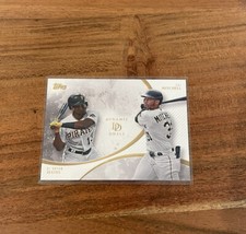 Ke’Bryan Hayes / C. Mitchell 2023 Topps Demand Dynamic Duals NRMT+ Pitt Ltd PR