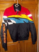 Polaris Snowmobile Coat Size Medium Woman's Euc Waist Length Winter Coat