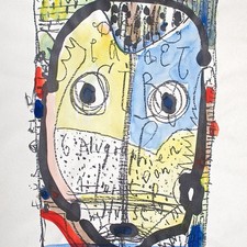 Horst Hussel 6 Algraphien Aquarell je signiert Probedruck und nummeriert