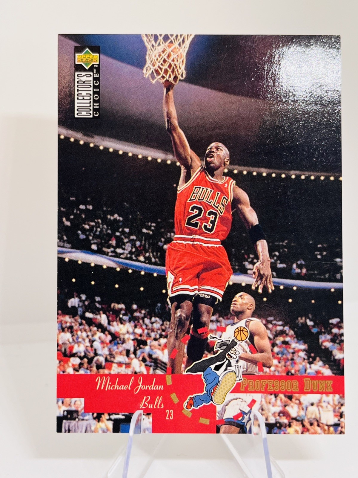 1995 Upper Deck Collector's Choice Michael Jordan Chicago Bulls Card #195