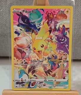 Carte Pokémon Pikachu Secrète 160/159 Zenith Suprême Neuve FR