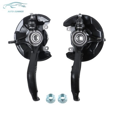 2× Front Wheel Bearing Hub Knuckle Assembly For 2008-2012 Honda Accord 2.4L 3.5L