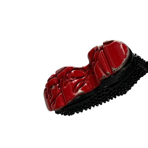 Christian Louboutin Key Ring Bag Charm Sneaker Black - Picture 9 of 9