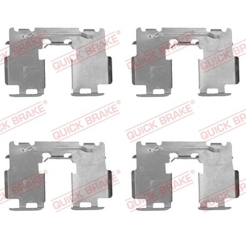 Fits QUICK BRAKE 109-1760 ACCESSORY KIT, DISC BRAKE PADS ⭐UK Stock⭐ - Image 6