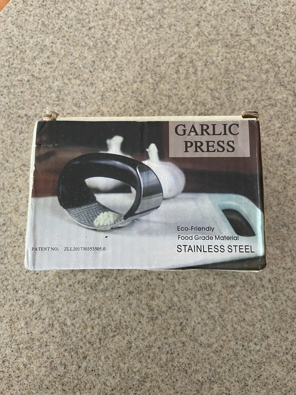 Garlic Press Stainless Steel