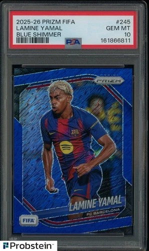 2025 Panini Prizm Lamine Yamal Kings Shimmer /5
