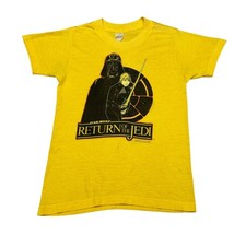 Vintage 1983 Star Wars Return of the Jedi Tee Shirt Kids 10-12