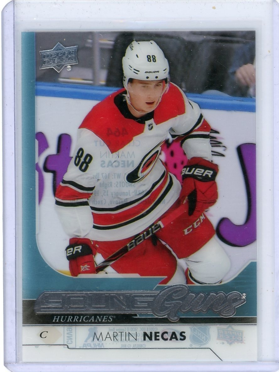 2017-18 Upper Deck Clear Cut Young Guns MARTIN NECAS No. 464!