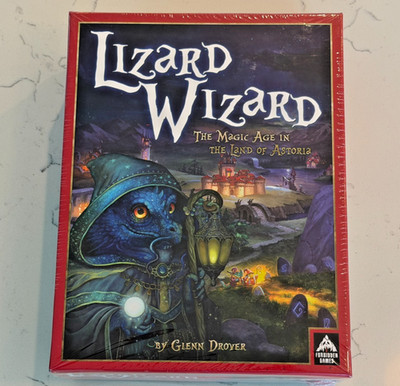 Lizard Wizard Forbidden Games Fantasy Strategy Board Game 2021 new/sealed