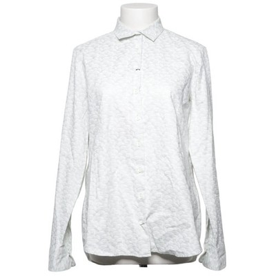Even by Eterna, Hemd, Größe: 38, Weiß/Grün, Baumwolle/Lyocell, Damen #VXS