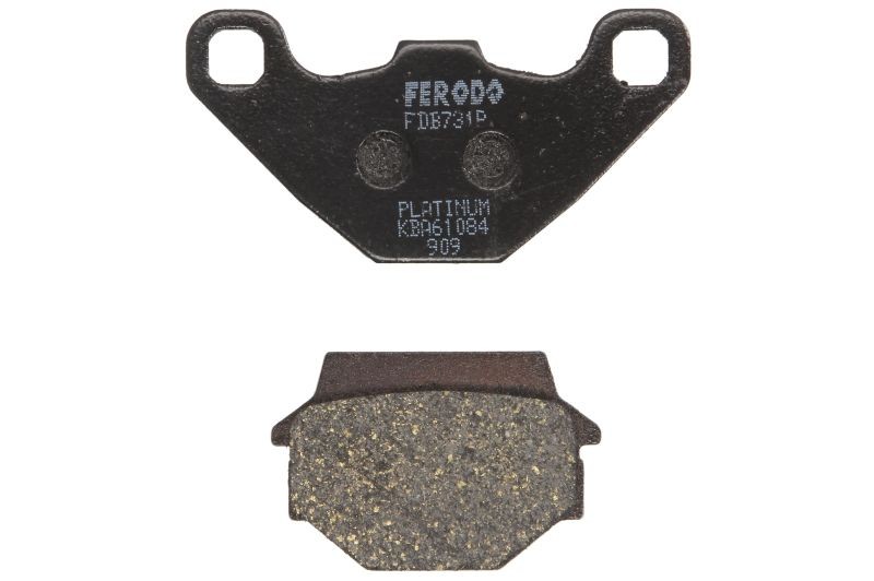 Fits FERODO FDB731P Brake pads FDB731P  platinum, intended use route fits APRIL