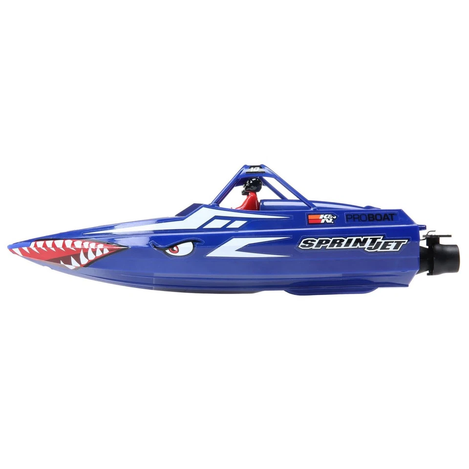 Pro Boat PRB08045T2 Sprintjet 9" Self-Righting Jet Boat Brushed RTR Blue - Image 4 of 4