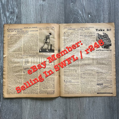 HEALTH AND STRENGTH Fitness Sports Magazine GYMNAST COVER FEB 27 1937 VOL 60 N 9 - Picture 14 of 20