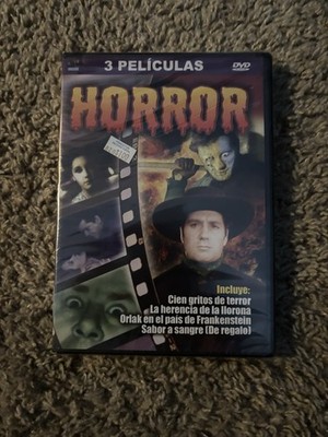 Spanish Horror DVD Cien Gritos Terror Frankenstein Mill Creek Entertainment NEW