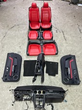 2018-23 Ford Mustang Show Stopper Red Interior Swap 310