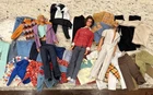 Vintage KEN Lot 1968 Mattel Mod Hair Clothing Pants Shirts Boots Access 3 Dolls