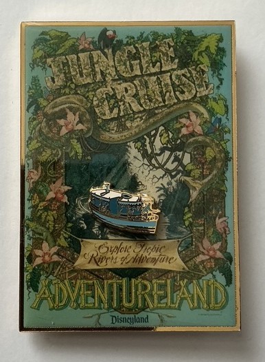 Disney Imagineering Exclusive Jungle Cruise Pin LE 300 Raised 3D Boat Adventurel
