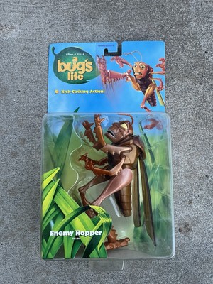 Vintage 1998 Disney's Bug's Life Enemy Hopper Action Figure Sealed New MOC