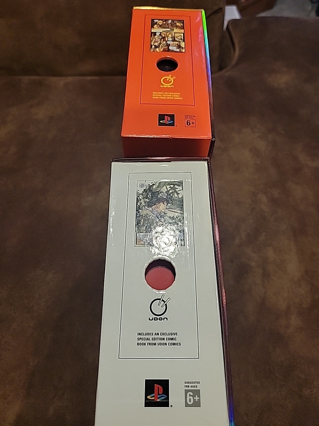 Playstation 2 Controller Street Fighter 15th Ryu And Ken New Very Nice Shape