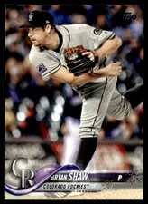 2018 Topps Bryan Shaw Colorado Rockies #363