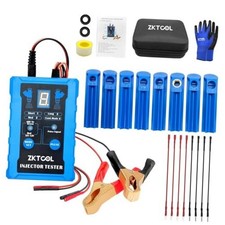 Universal Fuel Injector Cleaner And Tester Kit, 8 Pulse Modes, 4 Wire Dual