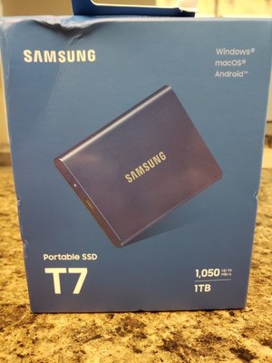 SAMSUNG T7 Portable 1TB SSD - Blue for sale online | eBay
