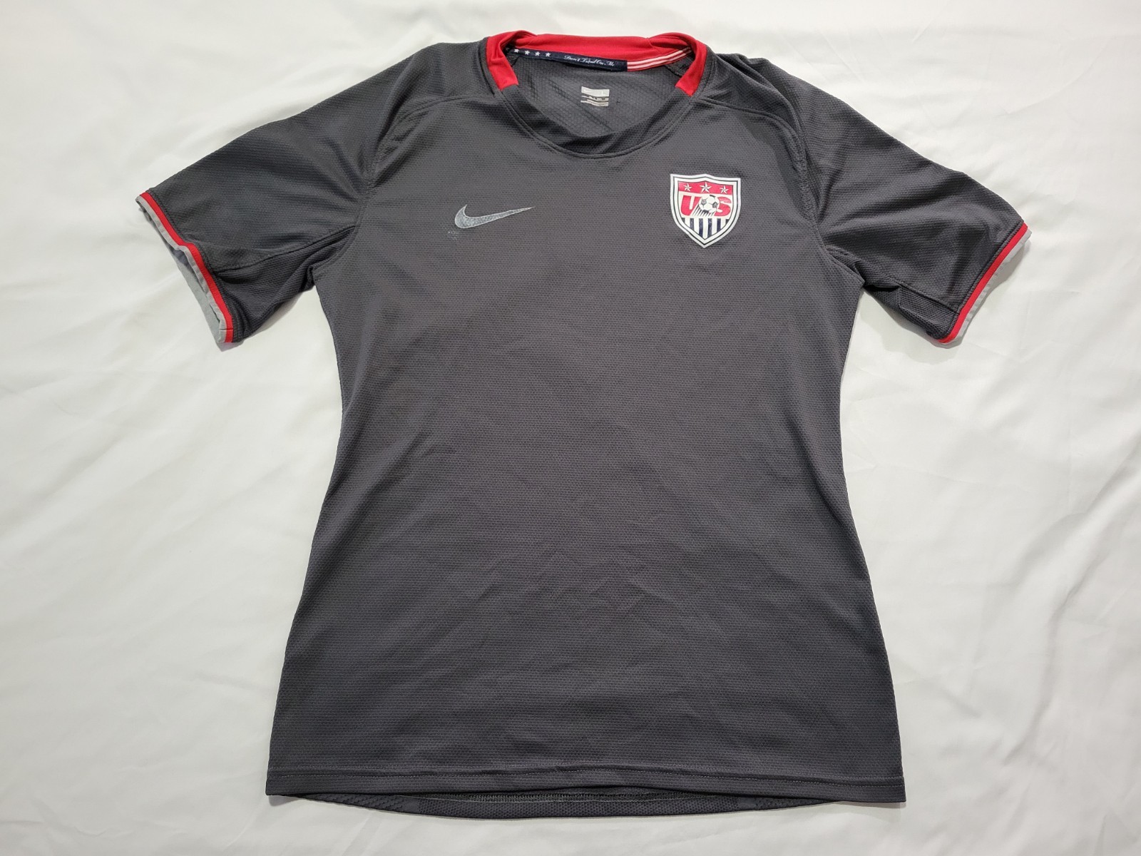 VTG 2010 2011 USMNT USA US AWAY NIKE L FIT JERSEY SHIRT SOCCER WORLD CUP M