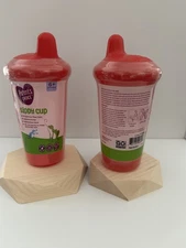 Parent's Choice Sippy Cup RED 6+ Months, 2 Pack
