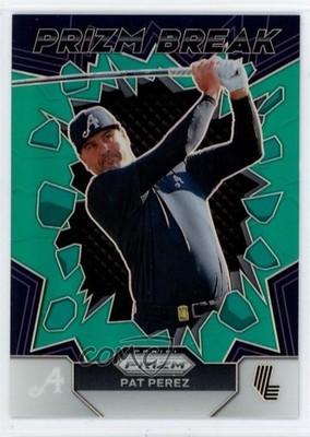 2024 Panini Prizm LIV Golf Prizm Break Teal Prizm /199 Pat Perez #2 6o3